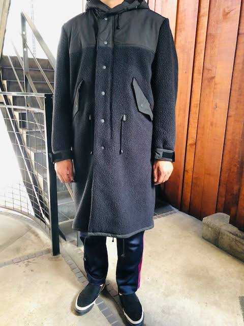 COMME des GARCONS HOMME【2021AW/ ポーラテック ボアモッズコート】M
