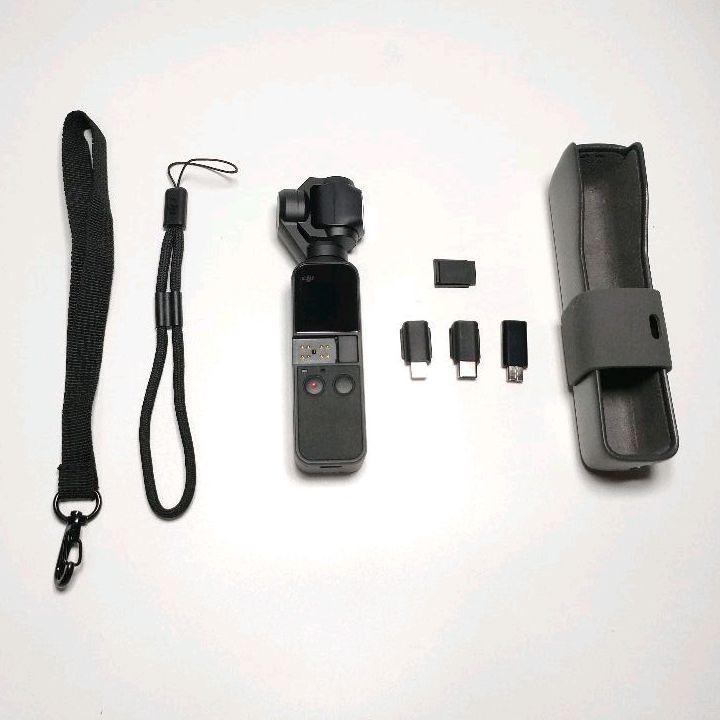 美品】DJI OSMO POCKET ワイヤレスモジュール&スマートケース付き 3軸