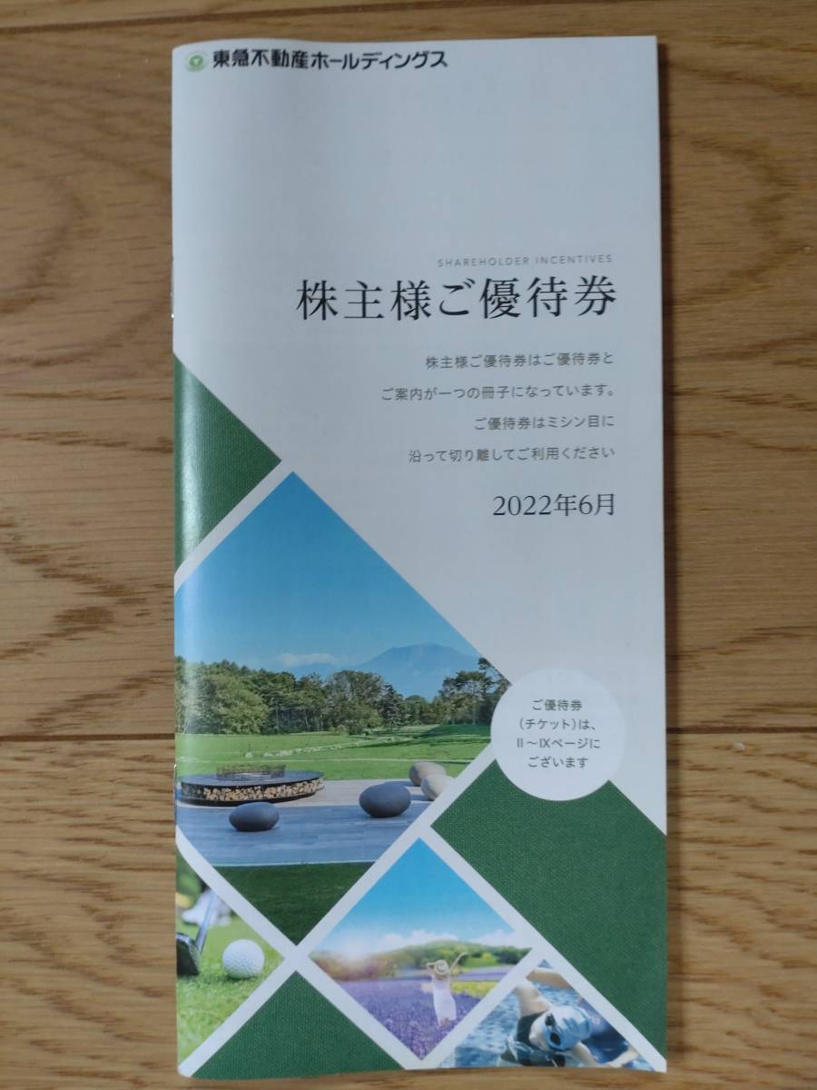 東急不動産株主優待券16枚セット　送料無料_画像1