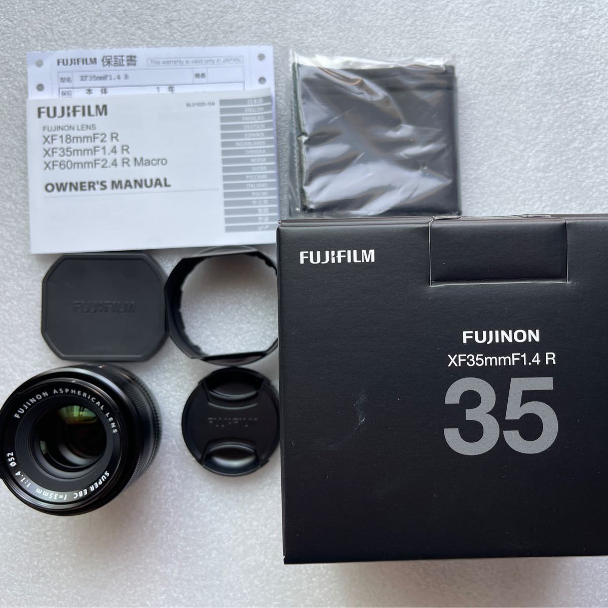 FUJI FILM フジノンレンズ 交換レンズ XF35 F1.4 R 極美品 | ospsteel.com