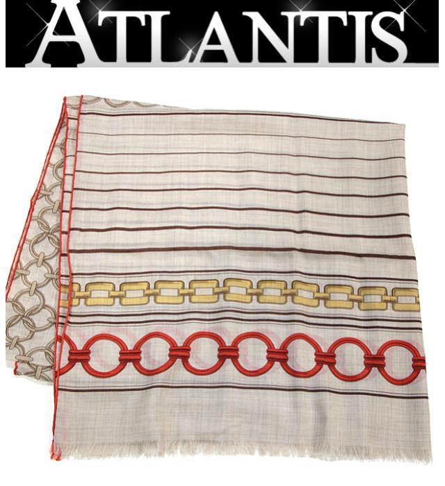 広尾店】新品 エルメス 大判ストール 【MAILLONS ET CHAINES