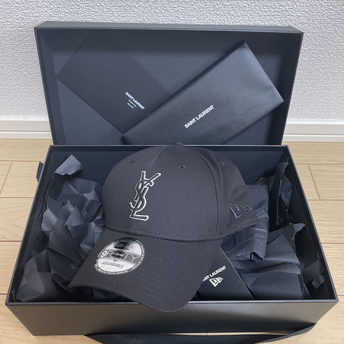 新品未使用 Saint Laurent ×NEW ERA サンローラン ニューエラ コラボ