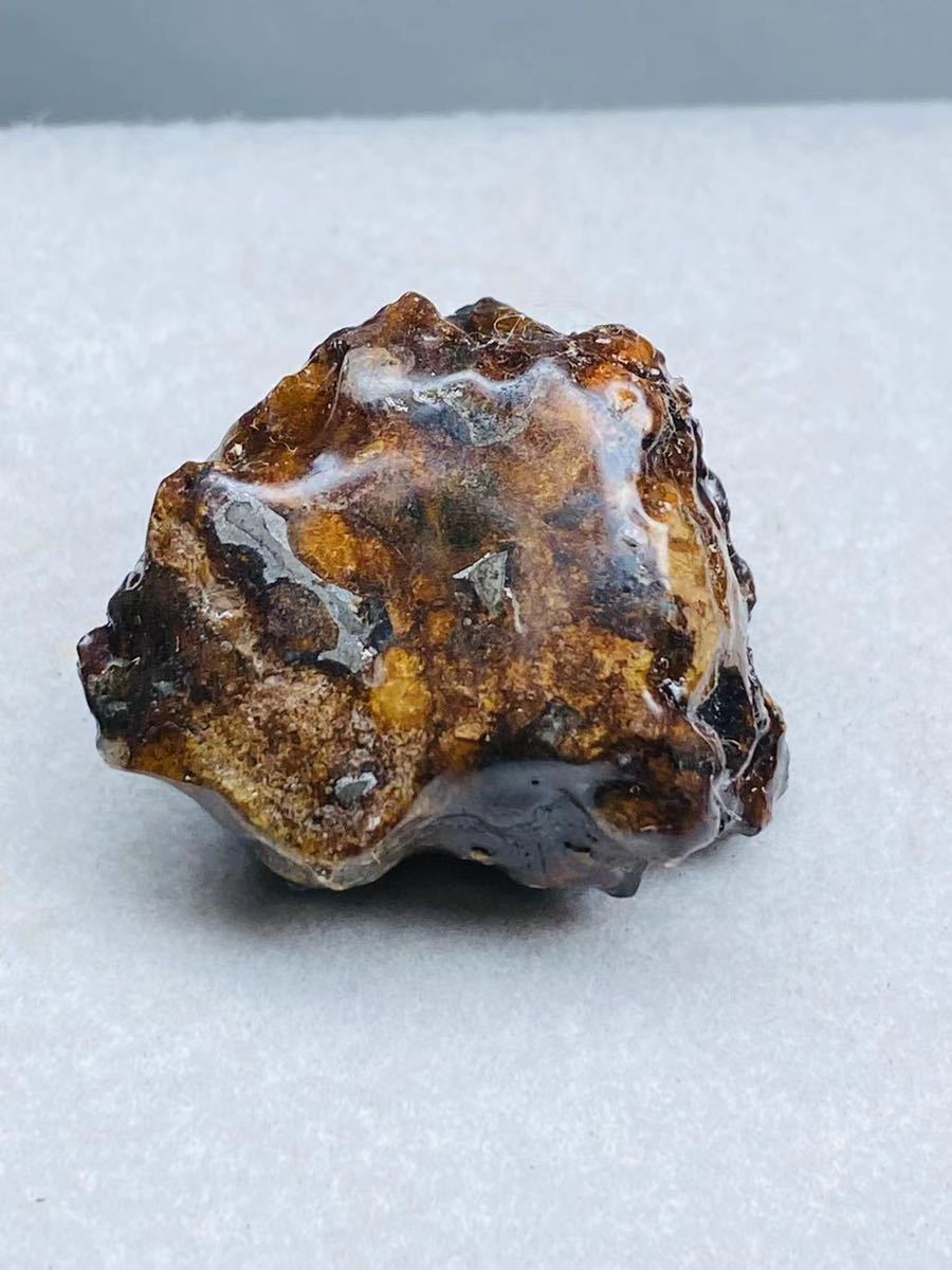 パラサイト隕石　39g 原石　34.8㍉　メテオライト　隕石　セリコ隕石 7