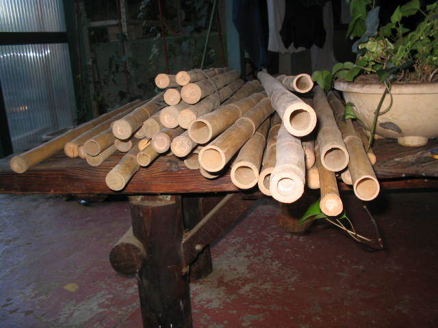 竹の素材　太さ　3ｃｍ～6ｃｍ　引き取りでお願いします。　_画像5