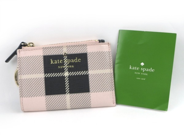 ♪Kate spade ケイトスペード キーコインケース ピンク♪中古良品_画像9