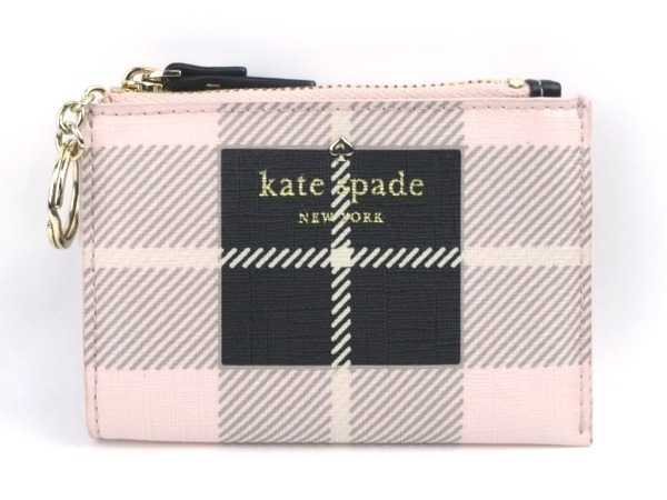 ♪Kate spade ケイトスペード キーコインケース ピンク♪中古良品_画像1