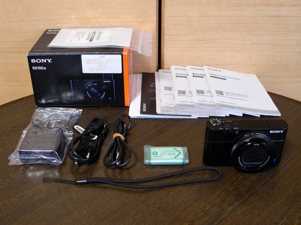 □海外向け展示品□SONY サイバーショット・DSC-RX100M4(販売証明付属