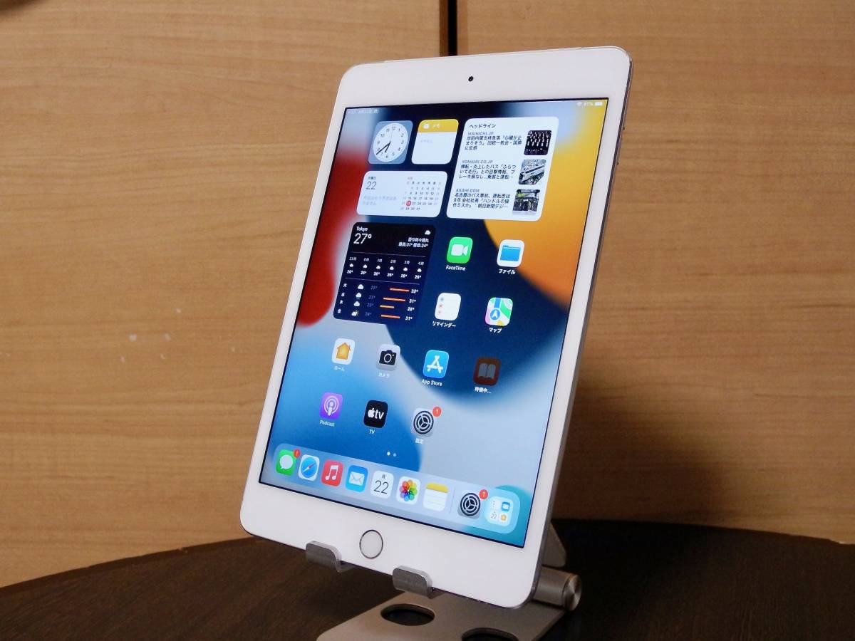 IPAD MINI 4 MK772J/A 128GB SIMロック解除-