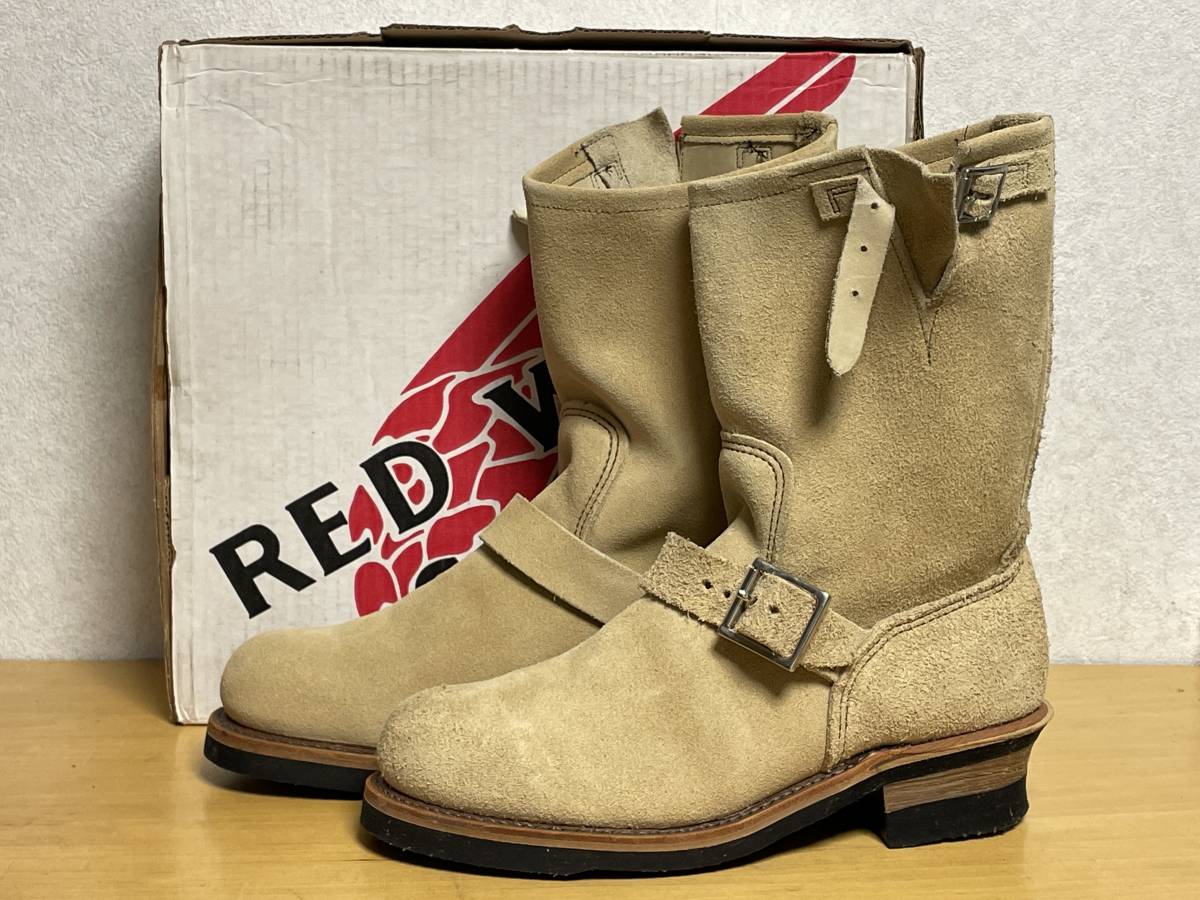 デッドストック 8.5D ベルト低 PT99 RED WING レッドウイング 8268