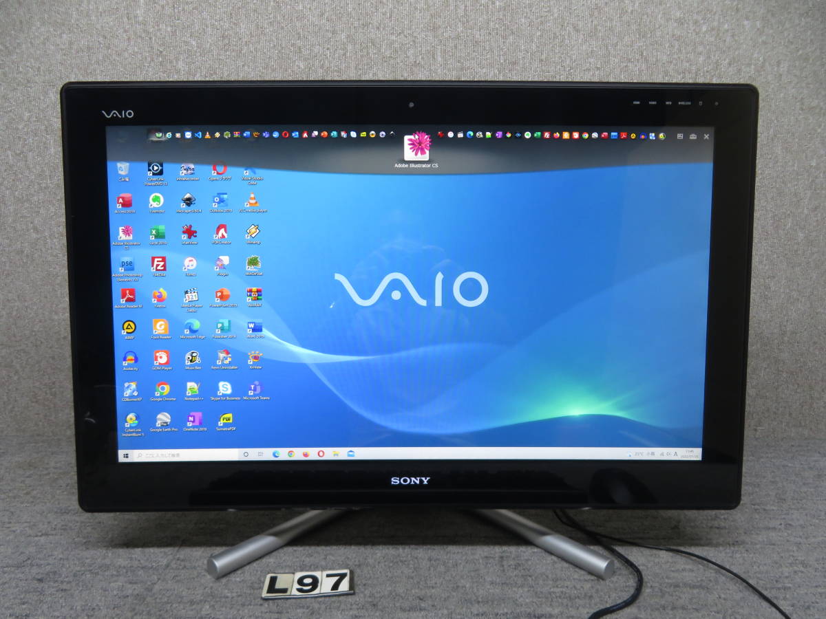  究極PC Sony Vaio 24型 ◆高性能 GT 540M ◆ 秒速起動Core i7 8CPU / 8GB / 新品・爆速SSD 512GB ◆Windows10 ★Office付★値下げ_画像2