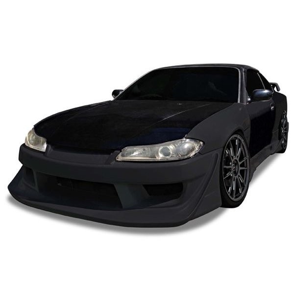 シルビア S15 フロントバンパー エアロ FRP 未塗装 社外品 SILVIA 日産 ニッサン NISSAN_画像2