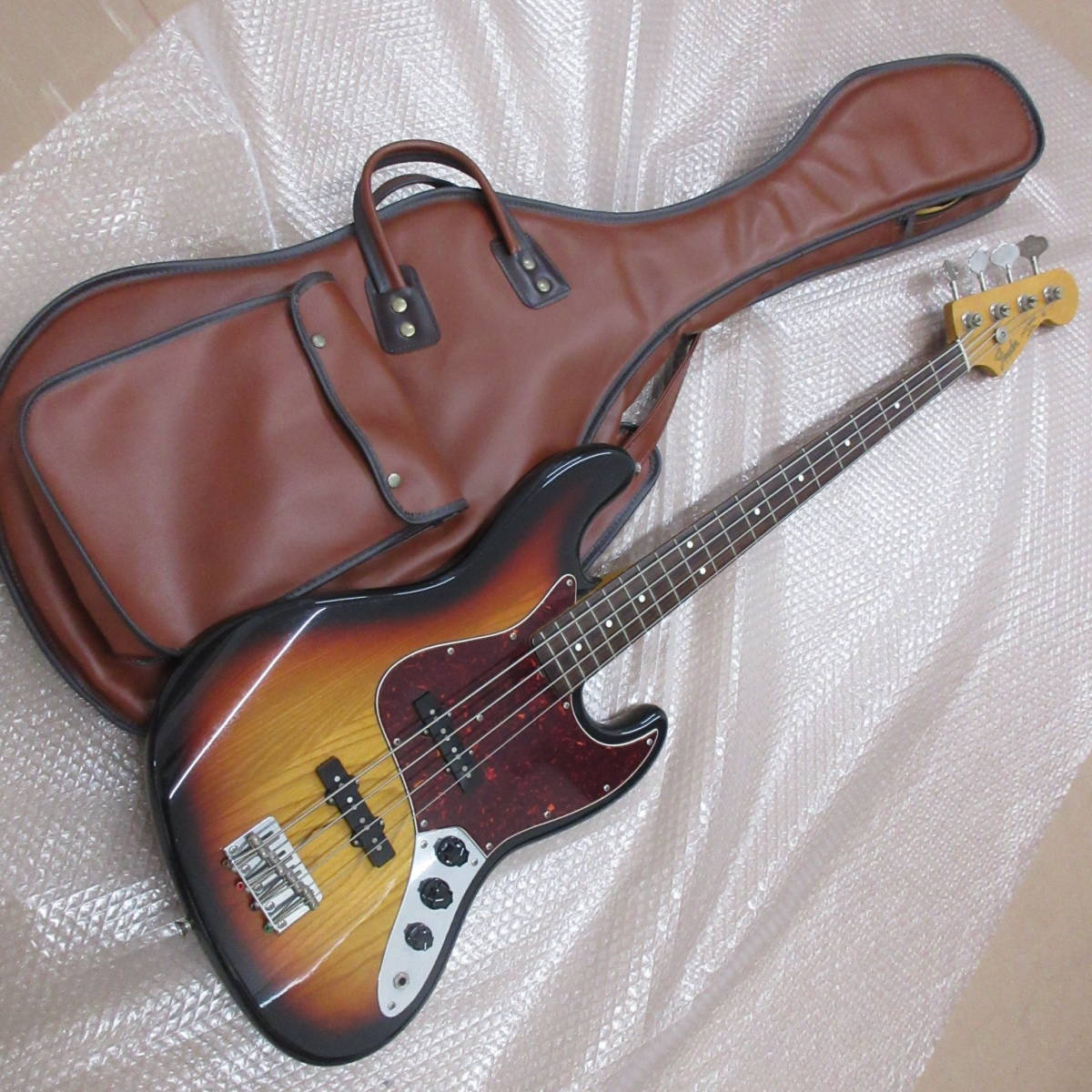 ○【Fender Japan JAZZ Base 82-84製？JV】初期 エレキベース ジャズ