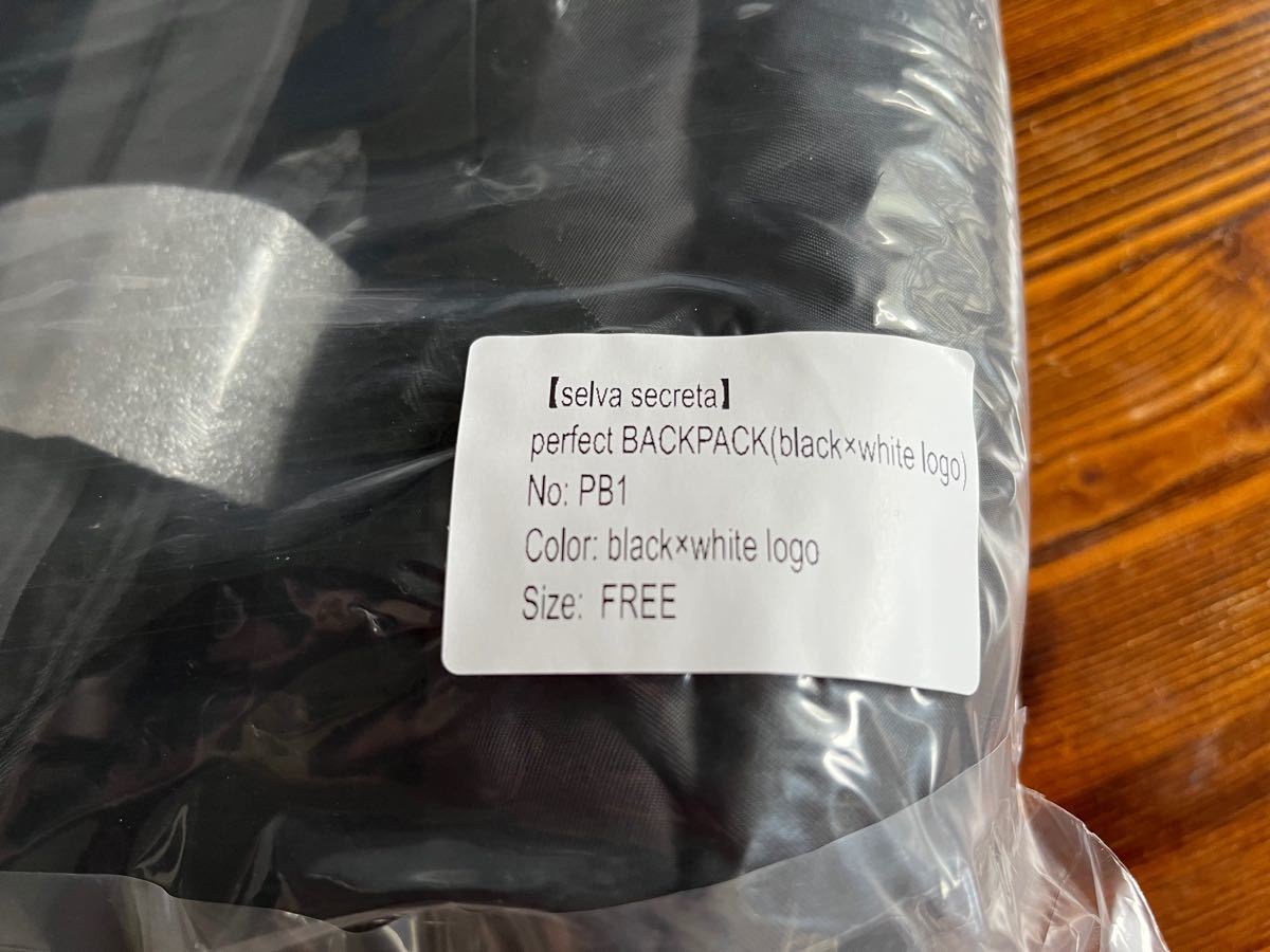 Paypayフリマ 新品 未使用 Selva Secreta パーフェクトバックパック ホワイトロゴ Paypayフリマ 新品 未使用 Selva Secreta パーフェクトバックパック ホワイトロゴ