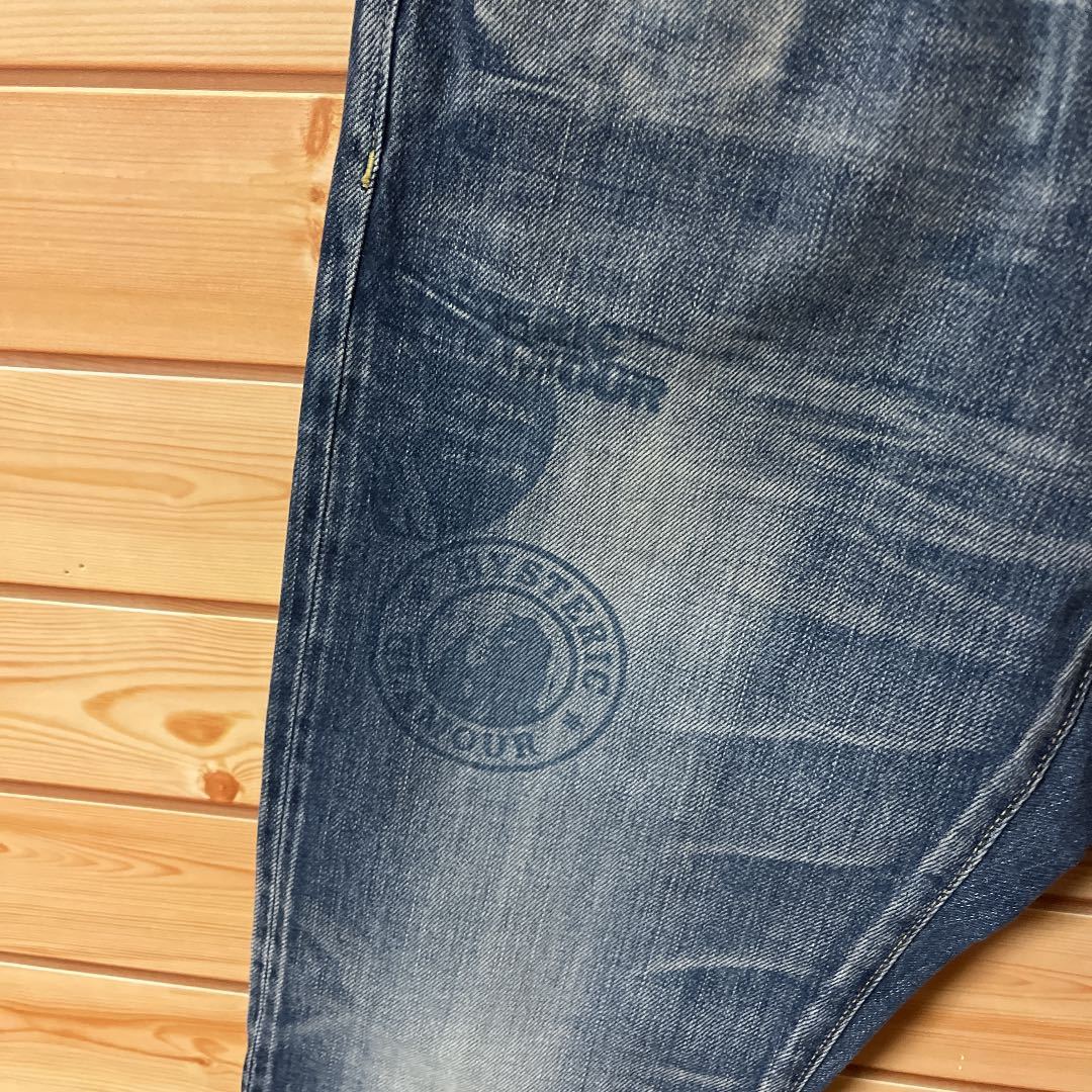 ヒステリックグラマー ガールプリント デニムパンツ HYSTERIC GLAMOUR