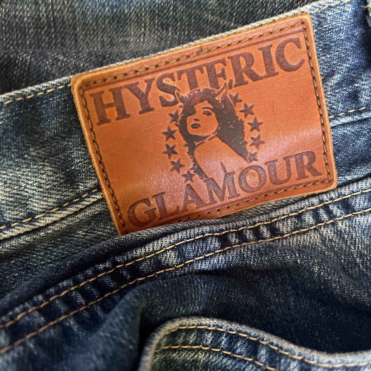 ヒステリックグラマー ガールプリント デニムパンツ HYSTERIC GLAMOUR