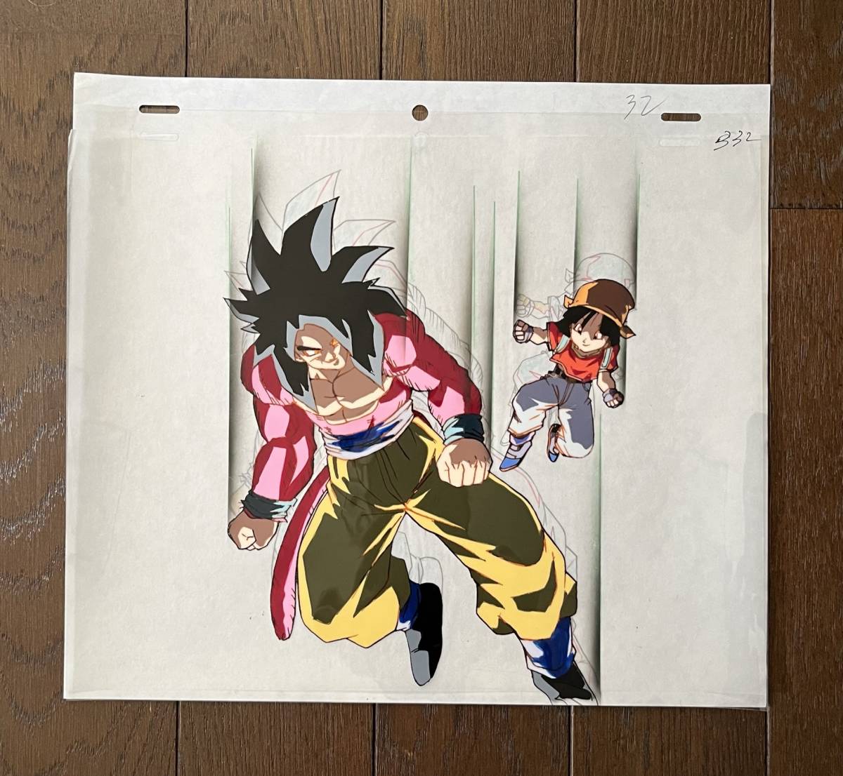 送料込み】ドラゴンボールGT 超サイヤ人4孫悟空 パン セル画 送料込み】ドラゴンボールGT 超サイヤ人4孫悟空 パン セル画