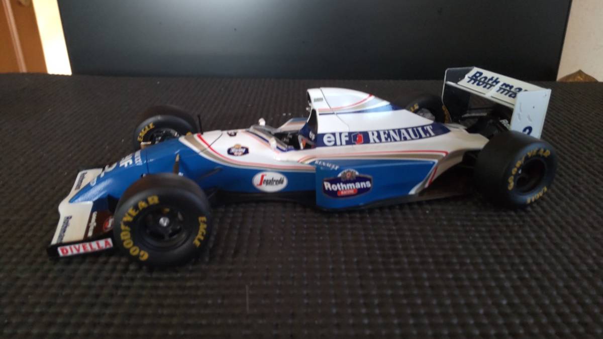 1/20 フジミ ウイリアムズ FW16 アイルトン・セナ ディティールアップ