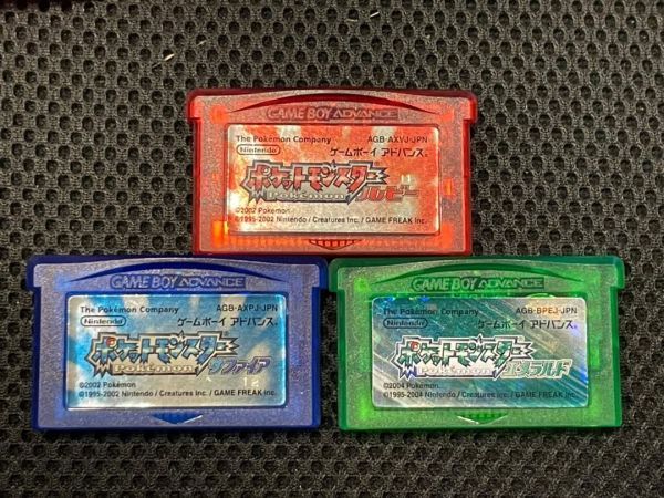 美品 ポケットモンスター ルビー サファイア エメラルド ポケモン