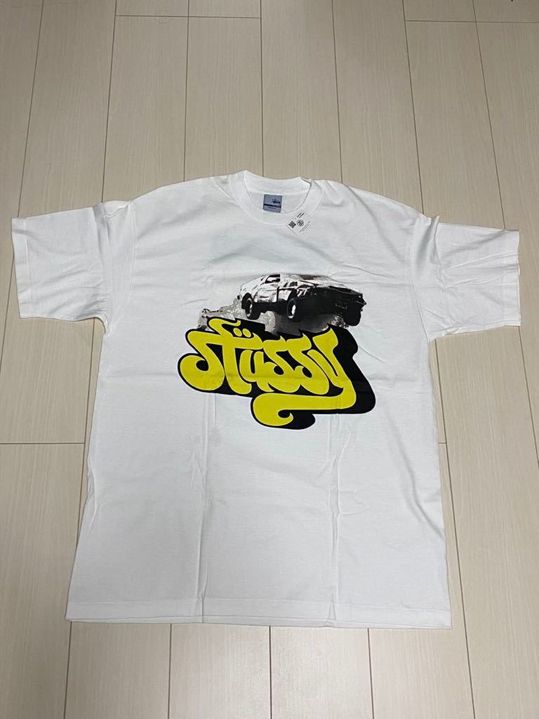 新品タグ付き Stussy T-shirt XL made in USA_画像1