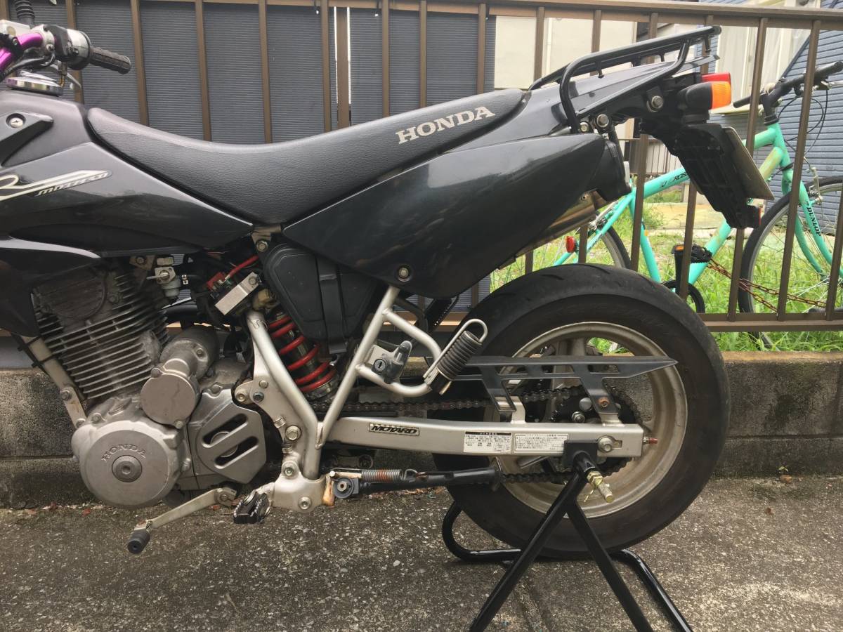 XR100モタード FTRの223ccエンジンスワップ 軽2輪登録 5