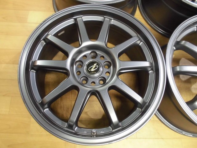 5ZIGEN ５次元 INPERIO ホイール 4本 5H-100 17インチ 8J+45 GC8 インプレッサ WRX STi 86 BRZ レガシィ B4 30 50 プリウス ラリー ダート_画像2