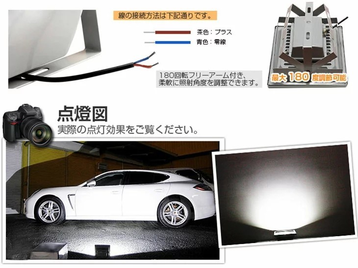 送料込 2個セット 400W LED投光器4000w相当 40000LM 広角130 送料込 2個セット 400W LED投光器4000w相当 40000LM 広角130