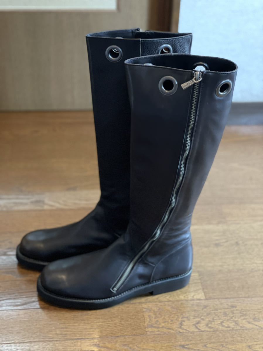 未使用 N.HOOLYWOOD Nハリウッド レザー ロングブーツ 27cm | www