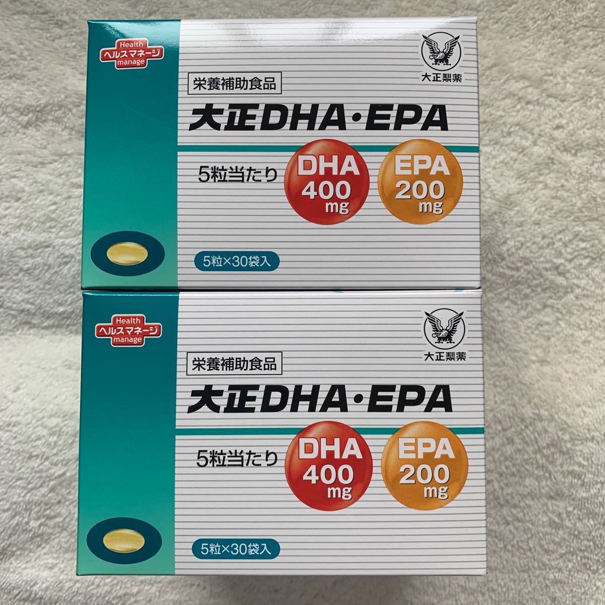 大正製薬 DHA・EPA 5粒×30袋入り × 2個 - organicfarmermag.com