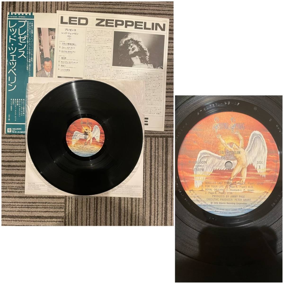 ヤフオク! - 【No488】LED ZEPPELIN レッドツェッペリン...