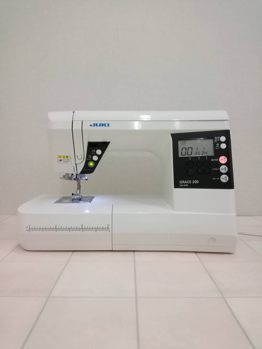からお ヤフオク! - JUKI HZL-G200 ジューキミシン 高性能コンピュー