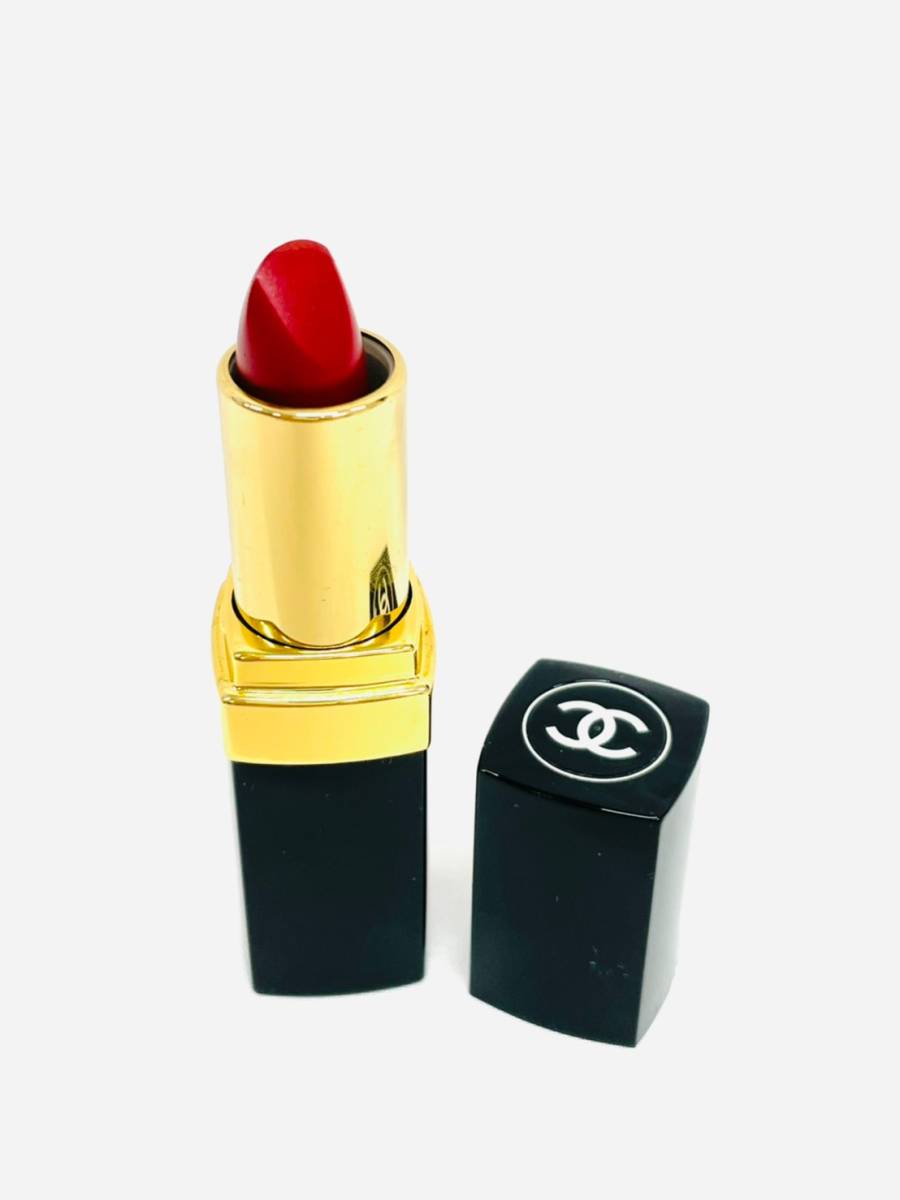 D5302*0.5　CHANEL　シャネル　ROUGE A LEVRES　40　レッド　赤　ルージュ　口紅　リップ_画像1