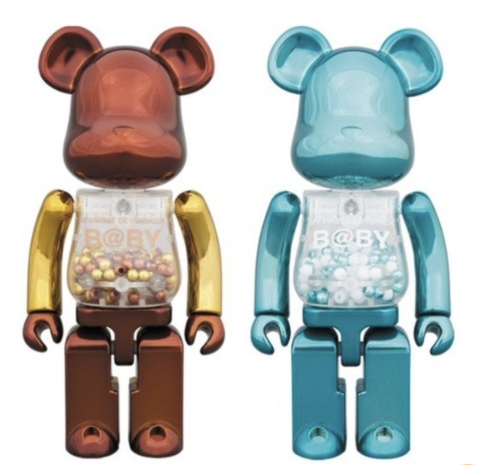 未開封 MY FIRST BE@RBRICK B@BY Steampunk & Turquoise ver. 200% 超