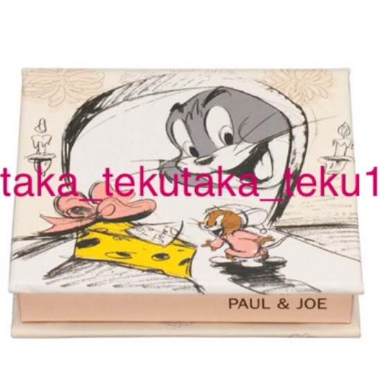  новый товар paul (pole) & Joe PAUL&JOE ограничение compact WB 001 Tom & Jerry wa-na-* Brothers ( щеки * тени для век ) кейс нераспечатанный полная распродажа товар 