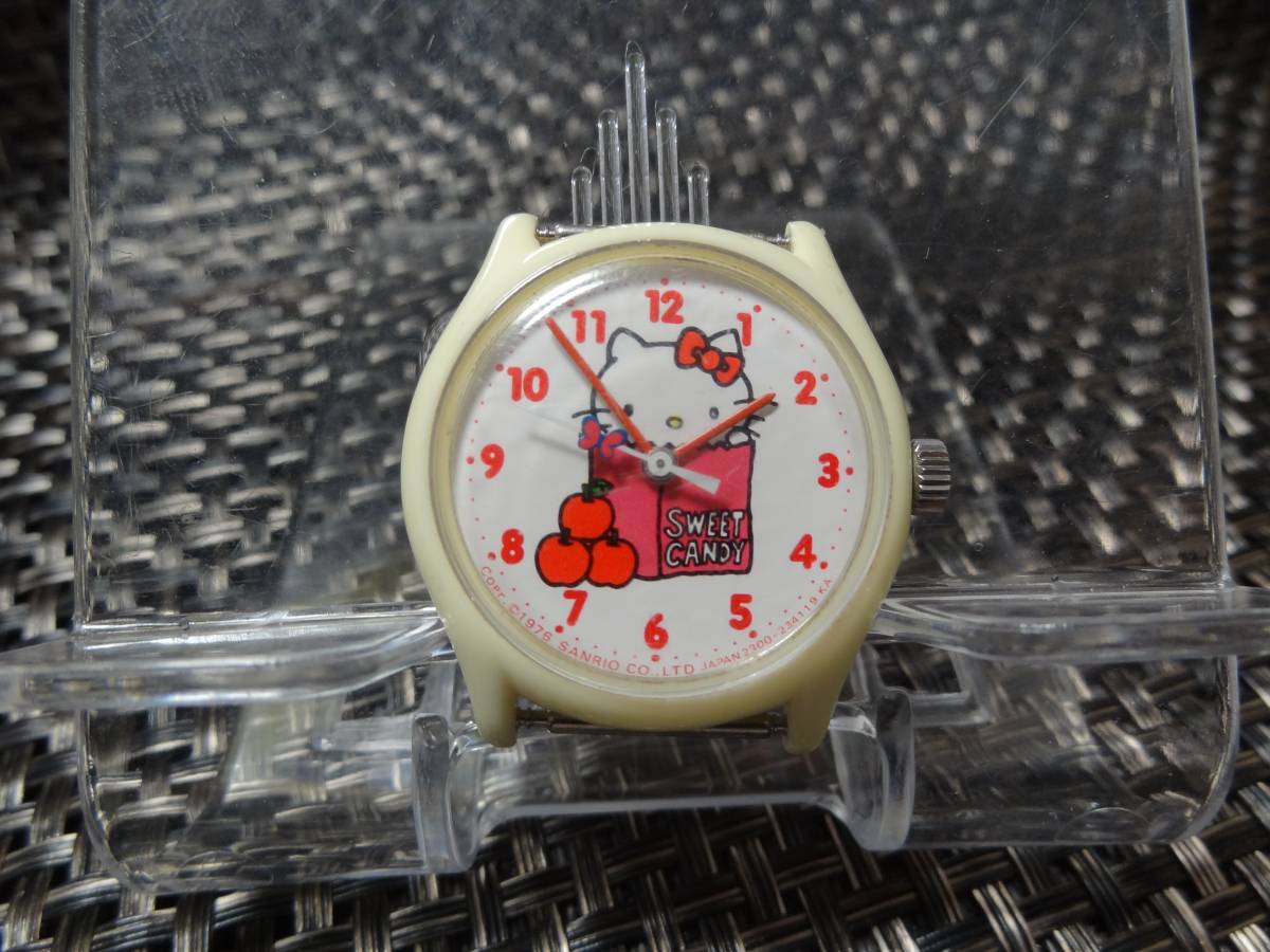 ☆ ★ Sanrio Hello Kitty Sweet Candy ★ Sanrio Hello Kitty Sweet Candy Randseed Watch Citizen 4-231074 Ka Junk