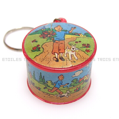  French key holder Tintin TINTIN BROCHET Confiserie France Paris not yet sale in Japan free shipping *