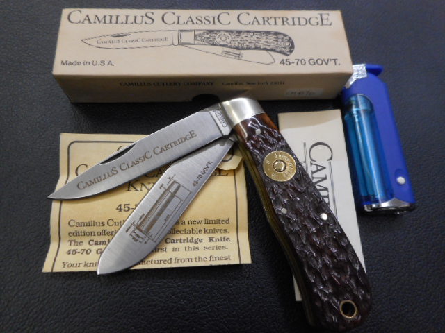 ナイフ　折り畳み　カミュラス　CAMILLUS CLASSIC CARTRIDGE 45-70 GOV`Tのサムネイル