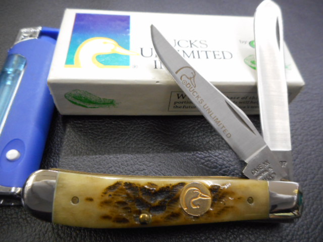 ナイフ　折り畳み　ケース　CASE 00741 DUCKS UNLIMITED DU207SS 多徳ナイフ　キャンプナイフ　 コレクション　ツールナイフ