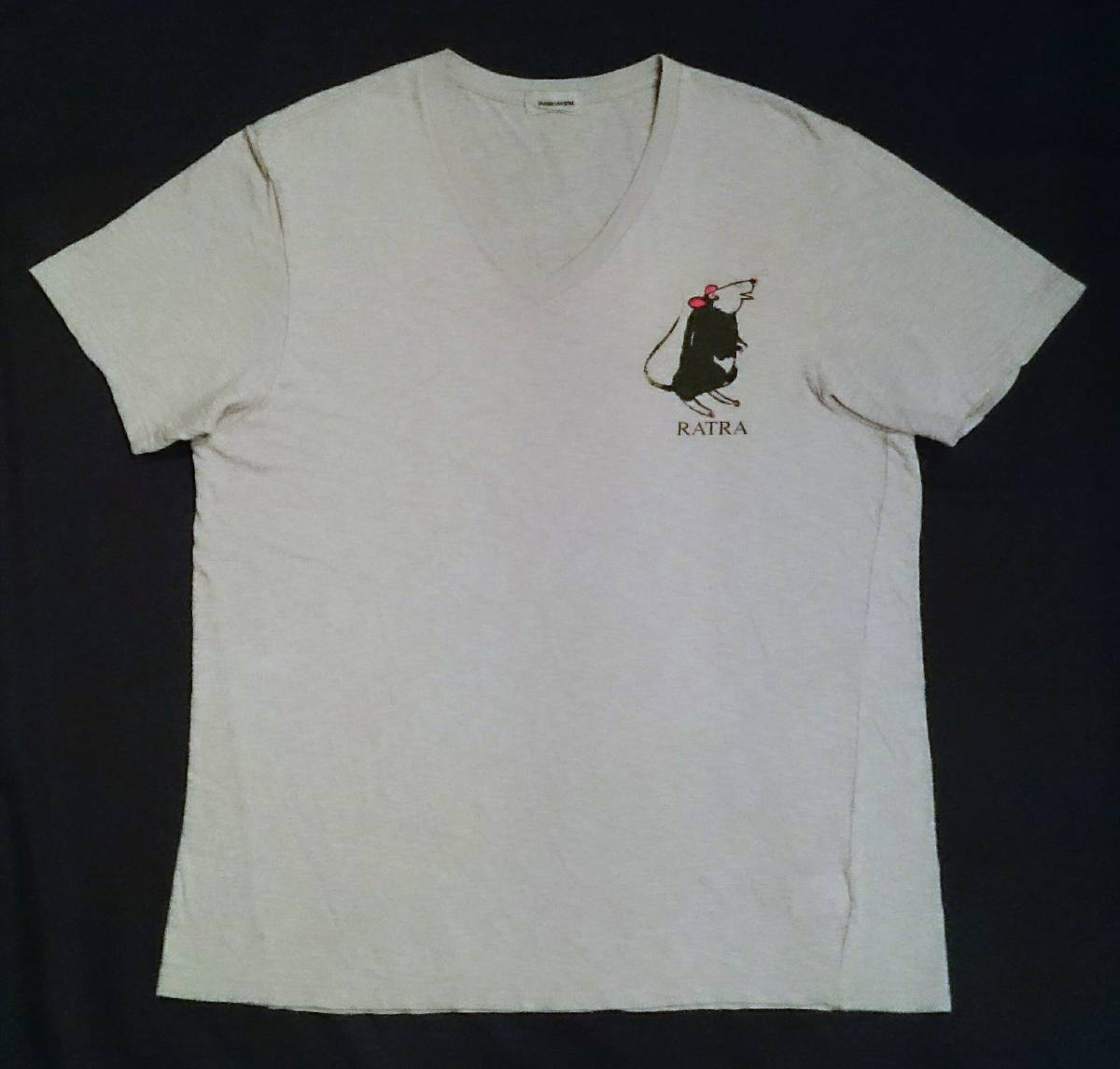 UNDERCOVERISM 12SS スラブVネックTシャツ RATRA 2 グレー アンダーカバー_画像1