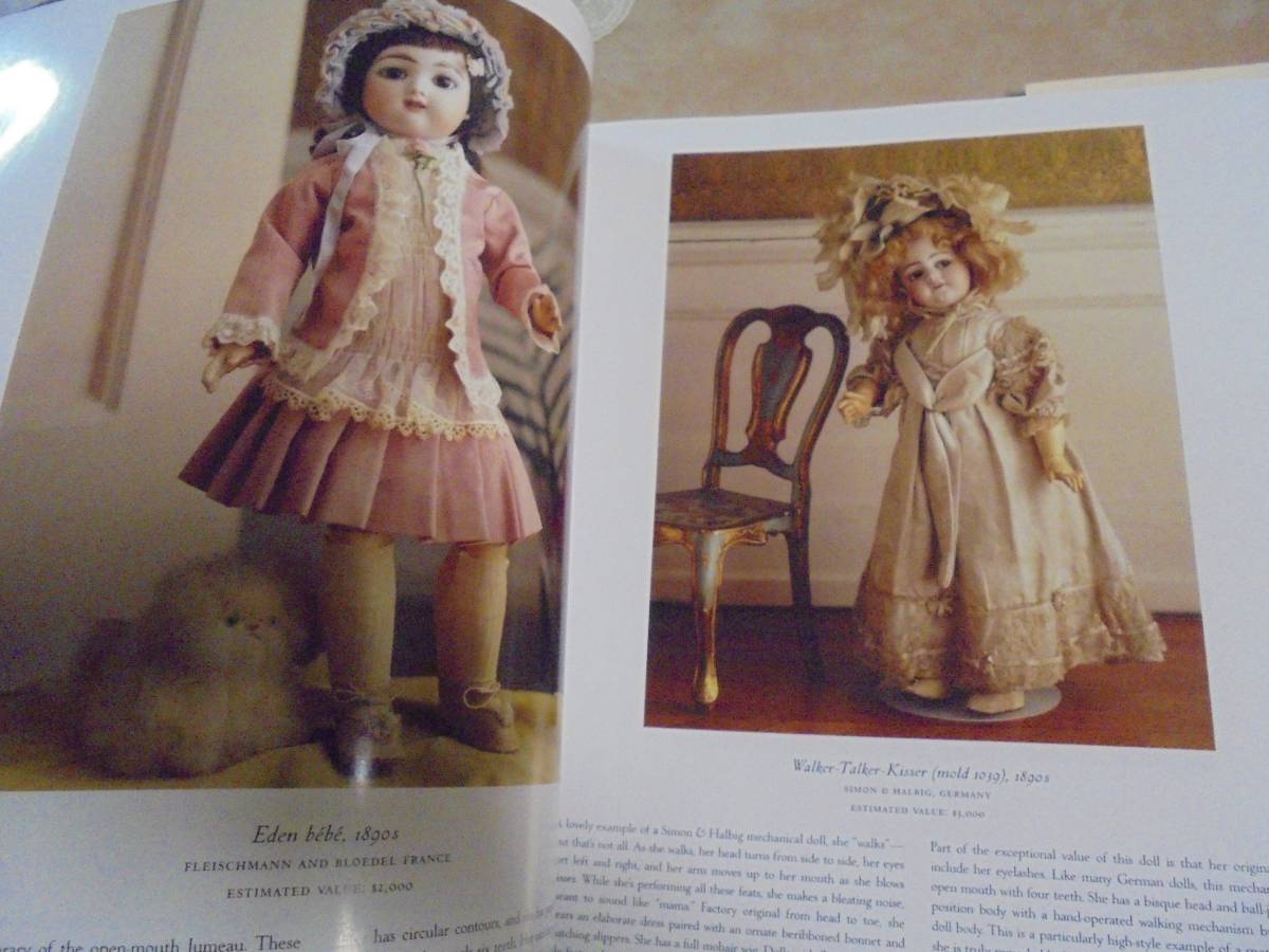 洋書Dollコレクション　ビスクドール・アンティークドール写真集1860-1960　大型本 貴重　Tinaドール