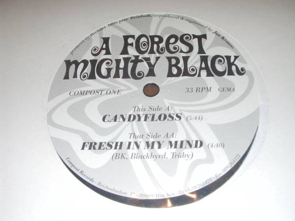 【最近見かけない/名作R&Bクラシックピアノ】a forest mighty black candyfloss fresh in my mind_画像2