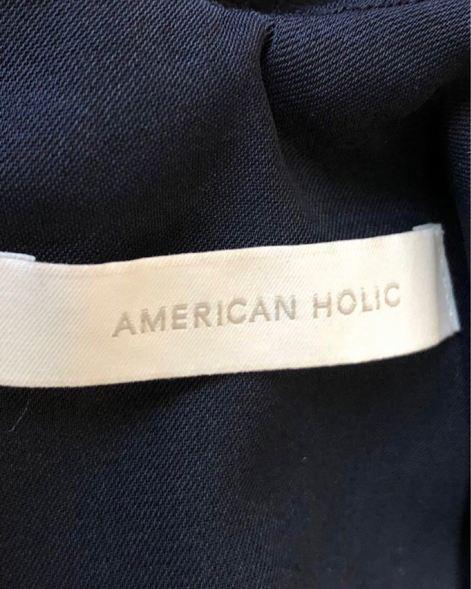 AMERICAN HOLICサロペット サロペットワイドパンツ　