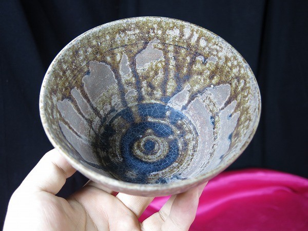 B　クメール褐釉碗④　遺跡発掘品　カンボジア　陶器　東南アジア_画像2