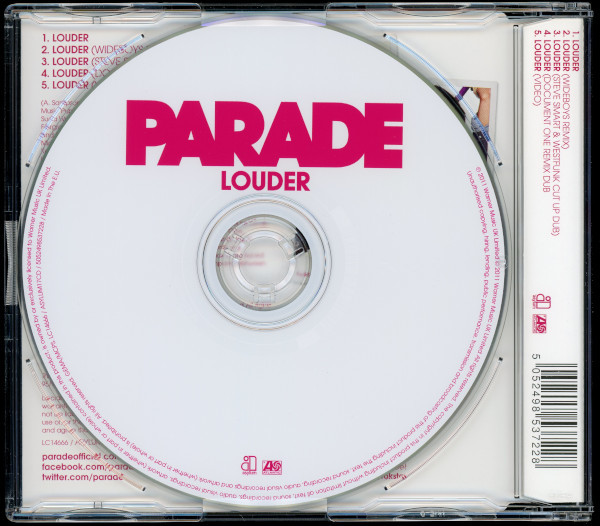 【CDs/House/R&B】Parade - Louder_画像2