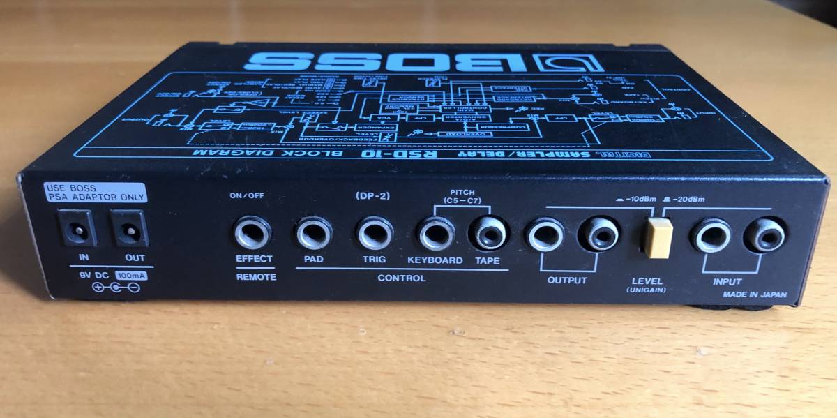 BOSS RSD-10 Digital Sampler / Delay デジタルサンプラー BOSS RSD-10 Digital Sampler / Delay デジタルサンプラー