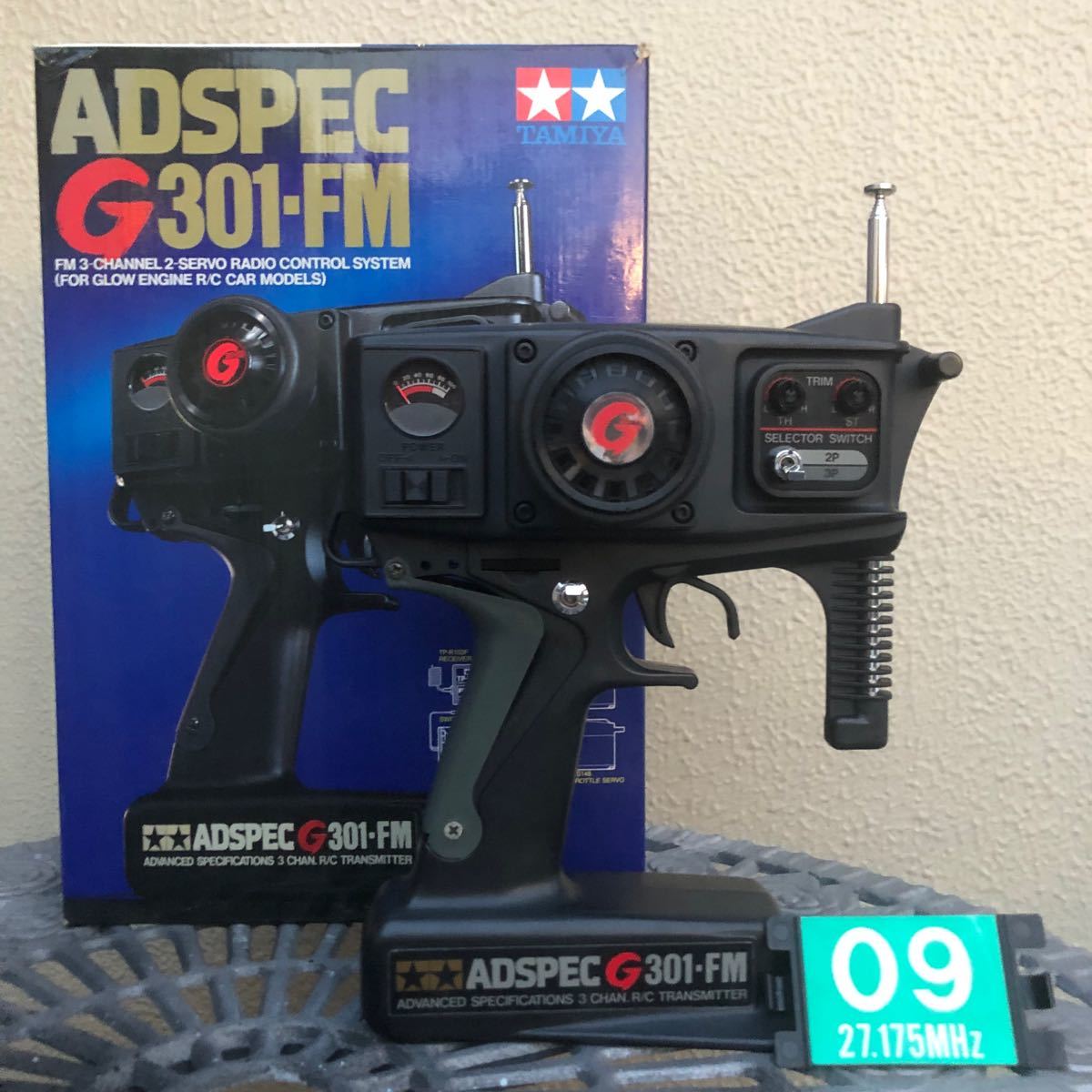 タミヤ FMアドスペックプロポ ADSPEC G301-FM (TAMIYA)送信機 タミヤ FMアドスペックプロポ ADSPEC G301-FM (TAMIYA)送信機