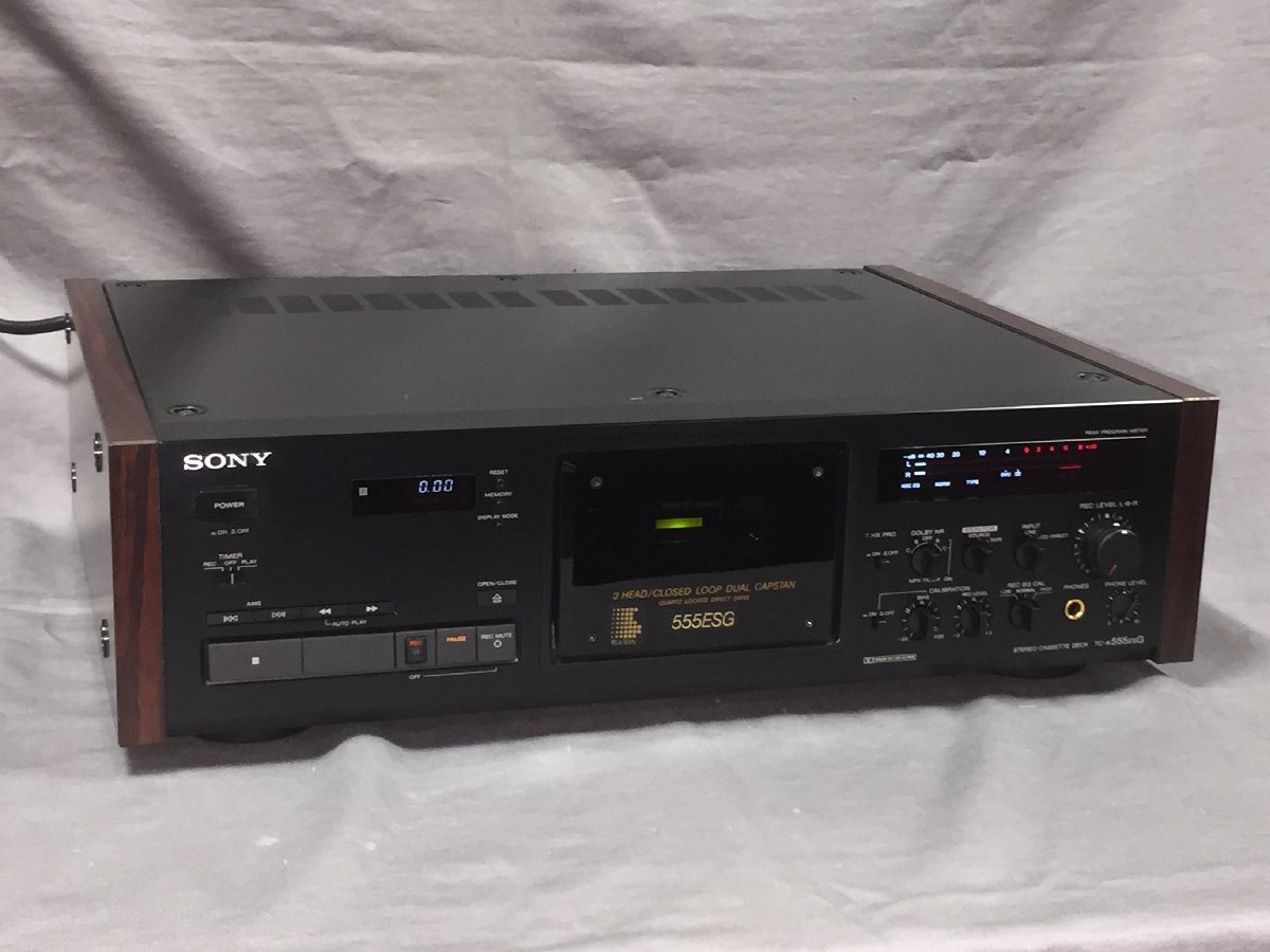 全商品オープニング価格 SONY ソニー TC-K555ESG 3ヘッド カセット