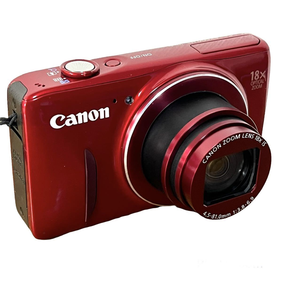 CANON PowerShot SX600 HS レッド-