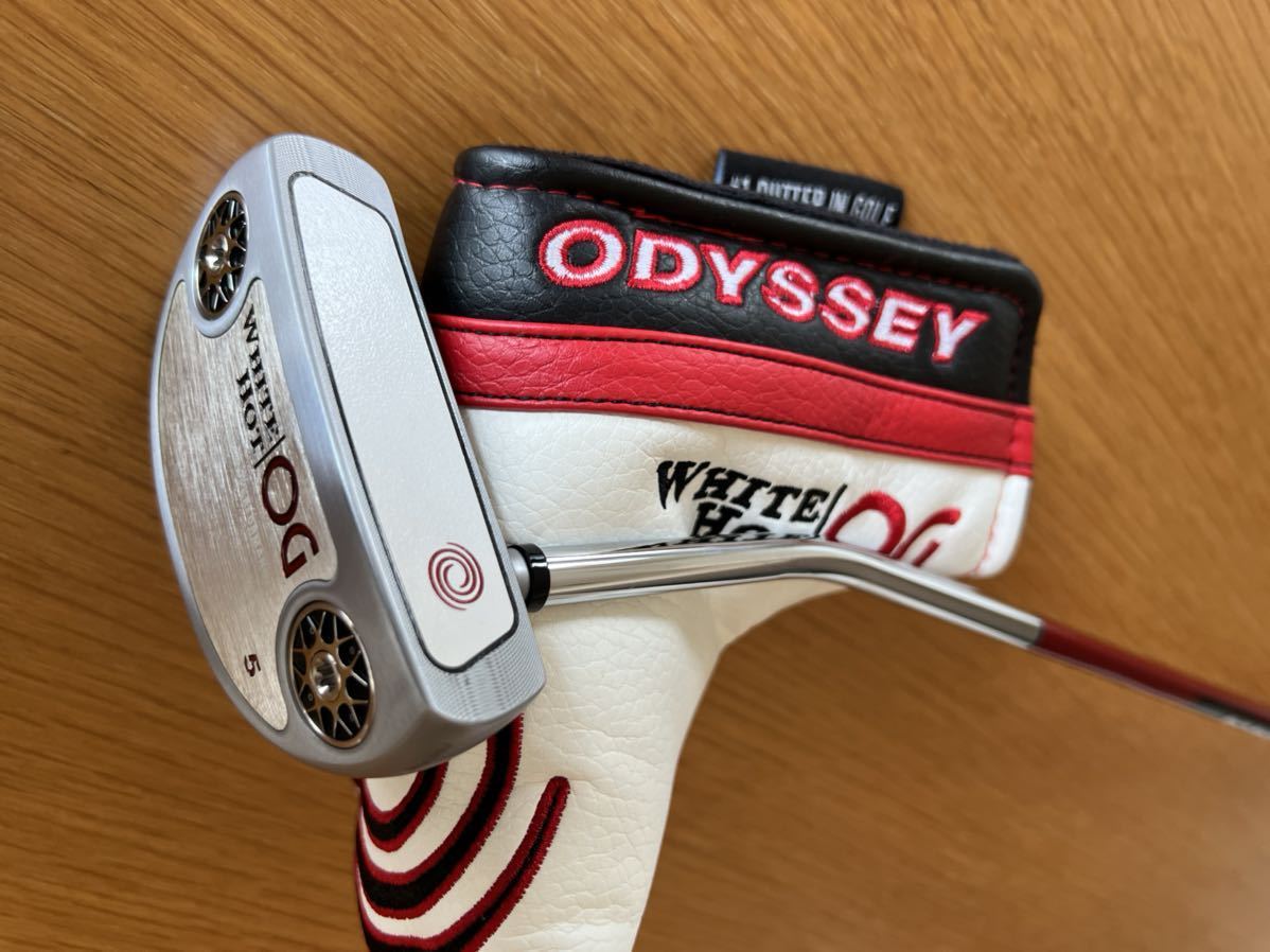 ファッション通販】 オデッセイ ODYSSEY 右用 パター WHITE HOT OG #5