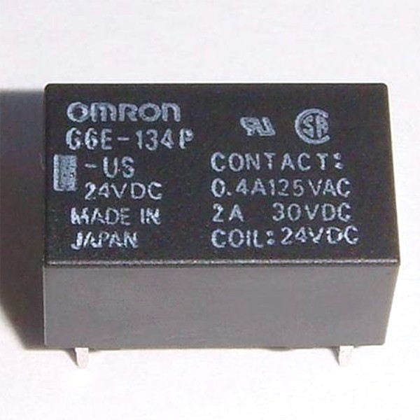 リレー 24VDC G6E-134P-US OMRON 100個