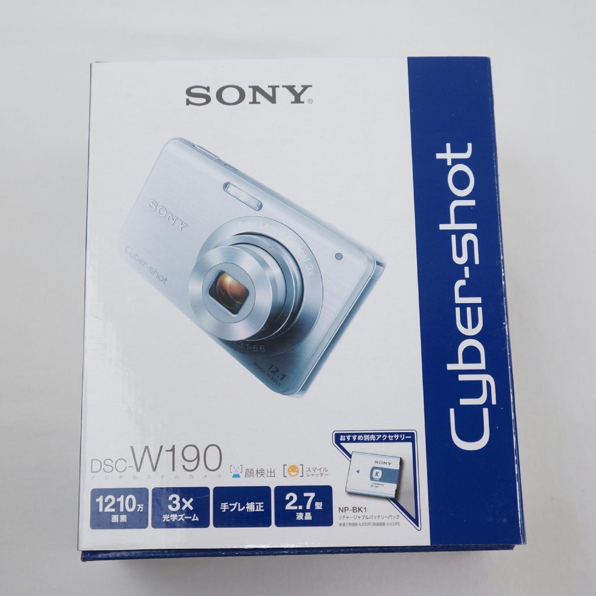 季節のおすすめ商品 SONY Cyber−Shot W DSC-W190 コンパクトカメラ